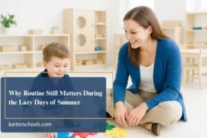 summer routine for kids